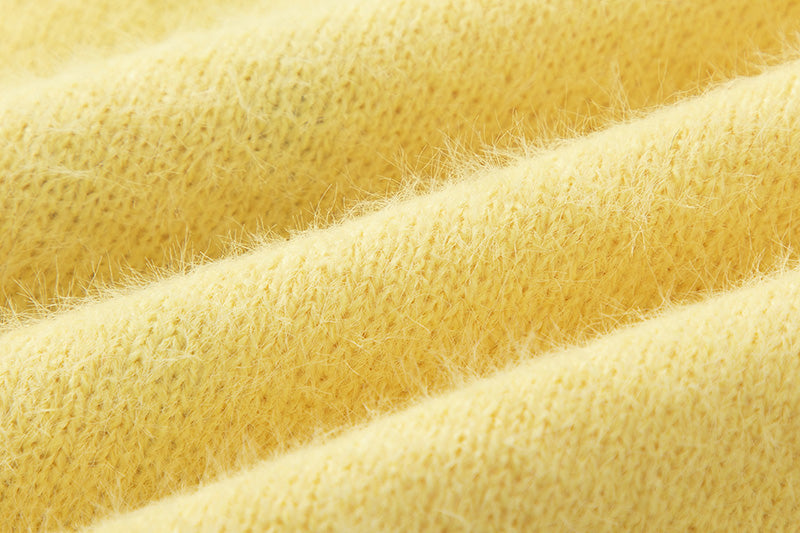 Kitten Round Neck Sweater Men