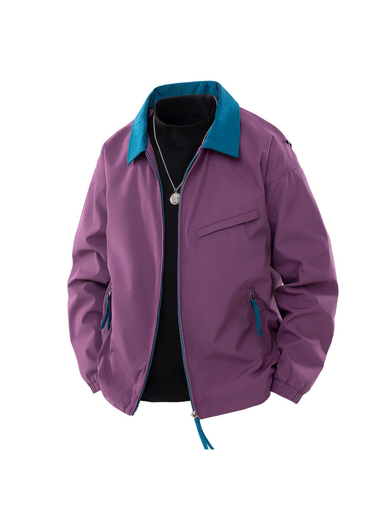 American Baseball Collar Coat Men