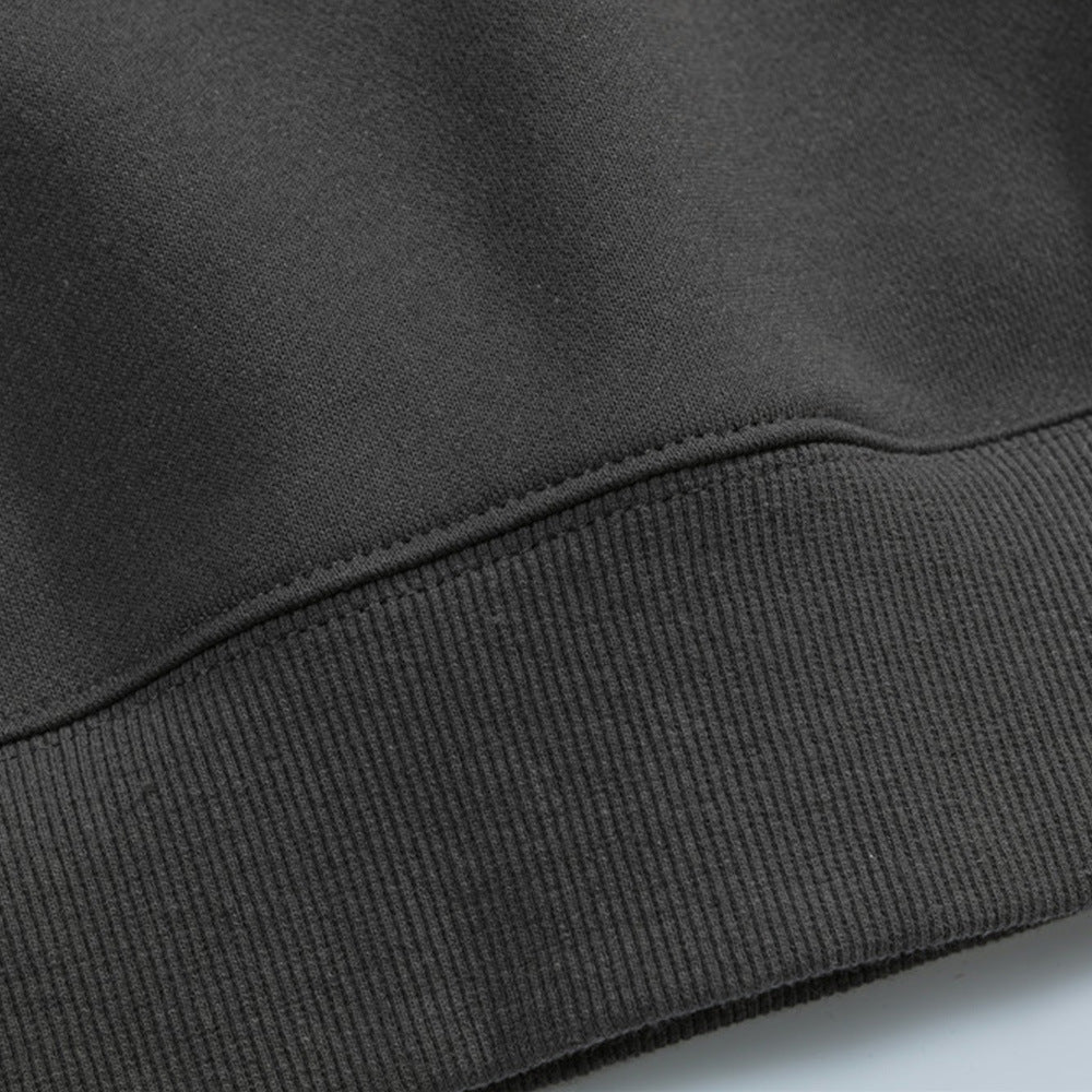 Foam Letter Printed Hoodie Men