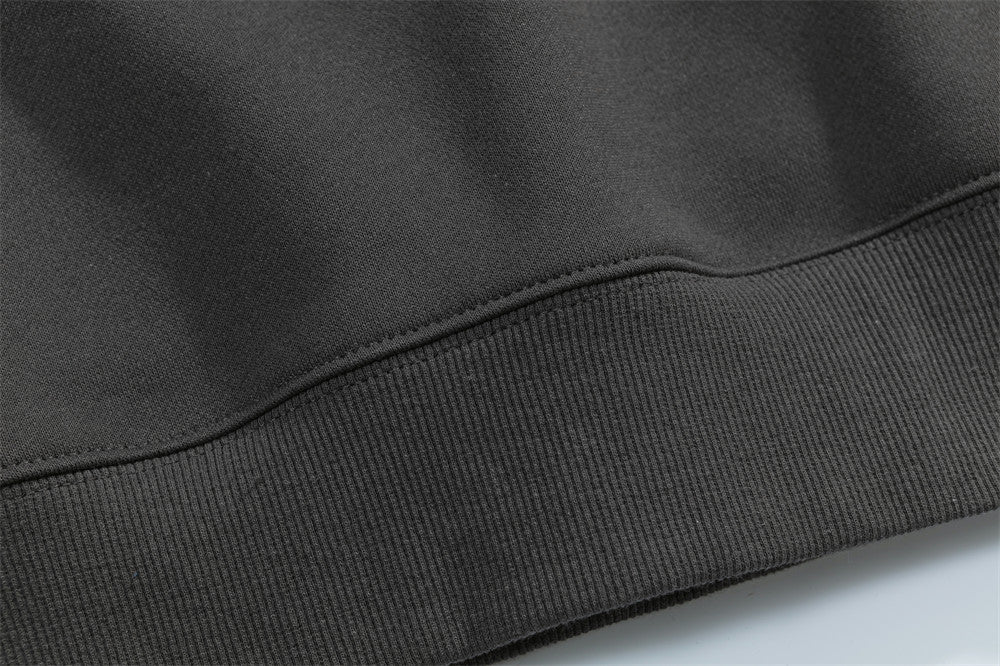 Foam Letter Printed Hoodie Men