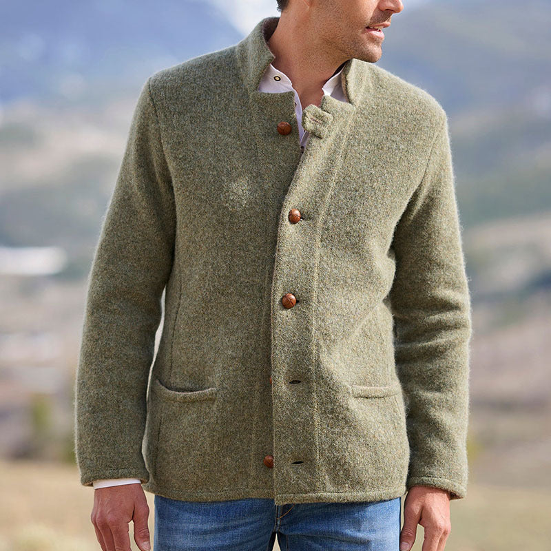 Casual Mid-length Coat And Trench Coat Men