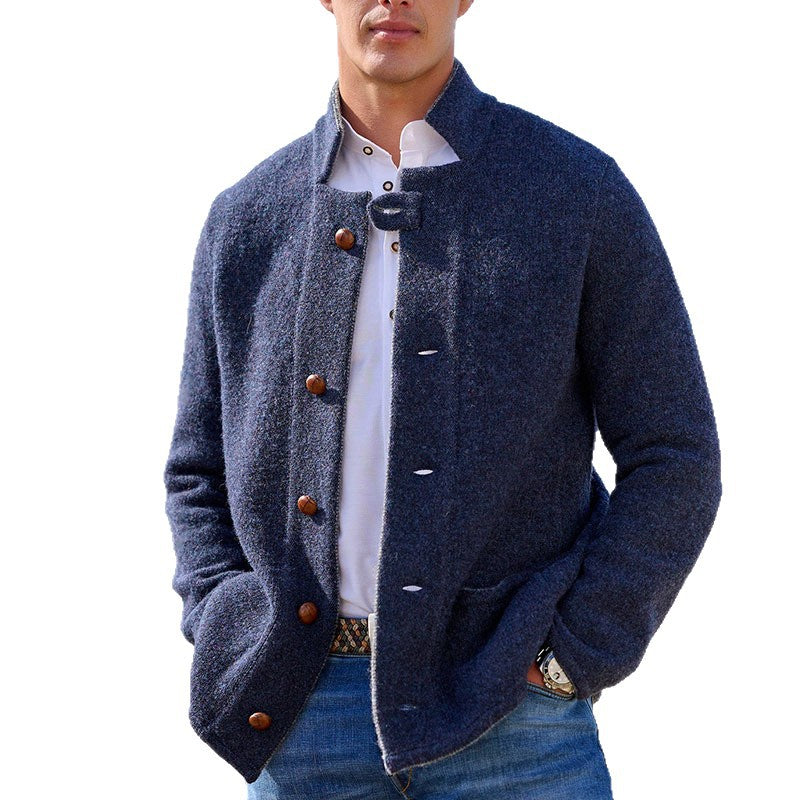 Casual Mid-length Coat And Trench Coat Men